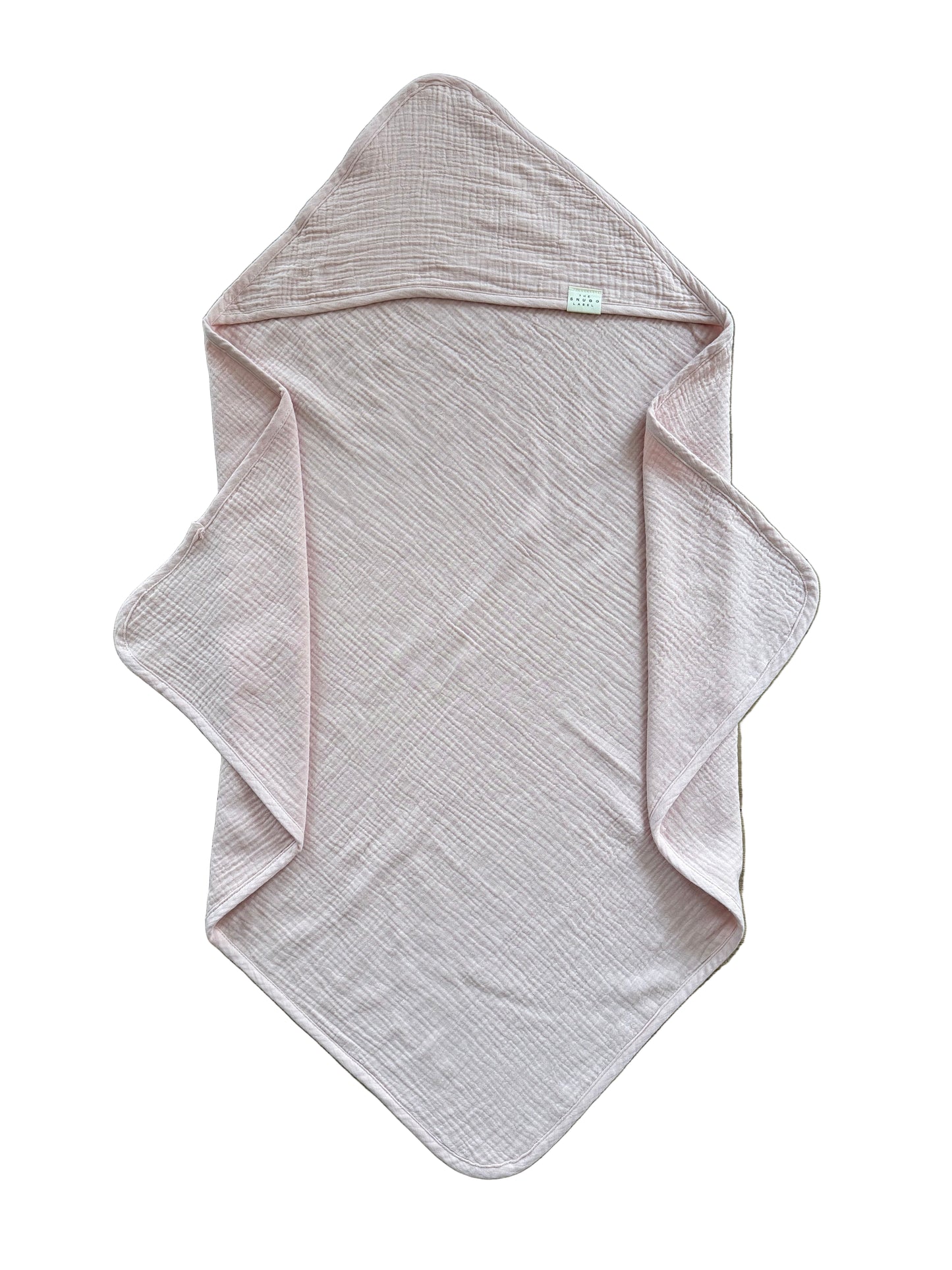 Tetra brisača s kapuco - roza