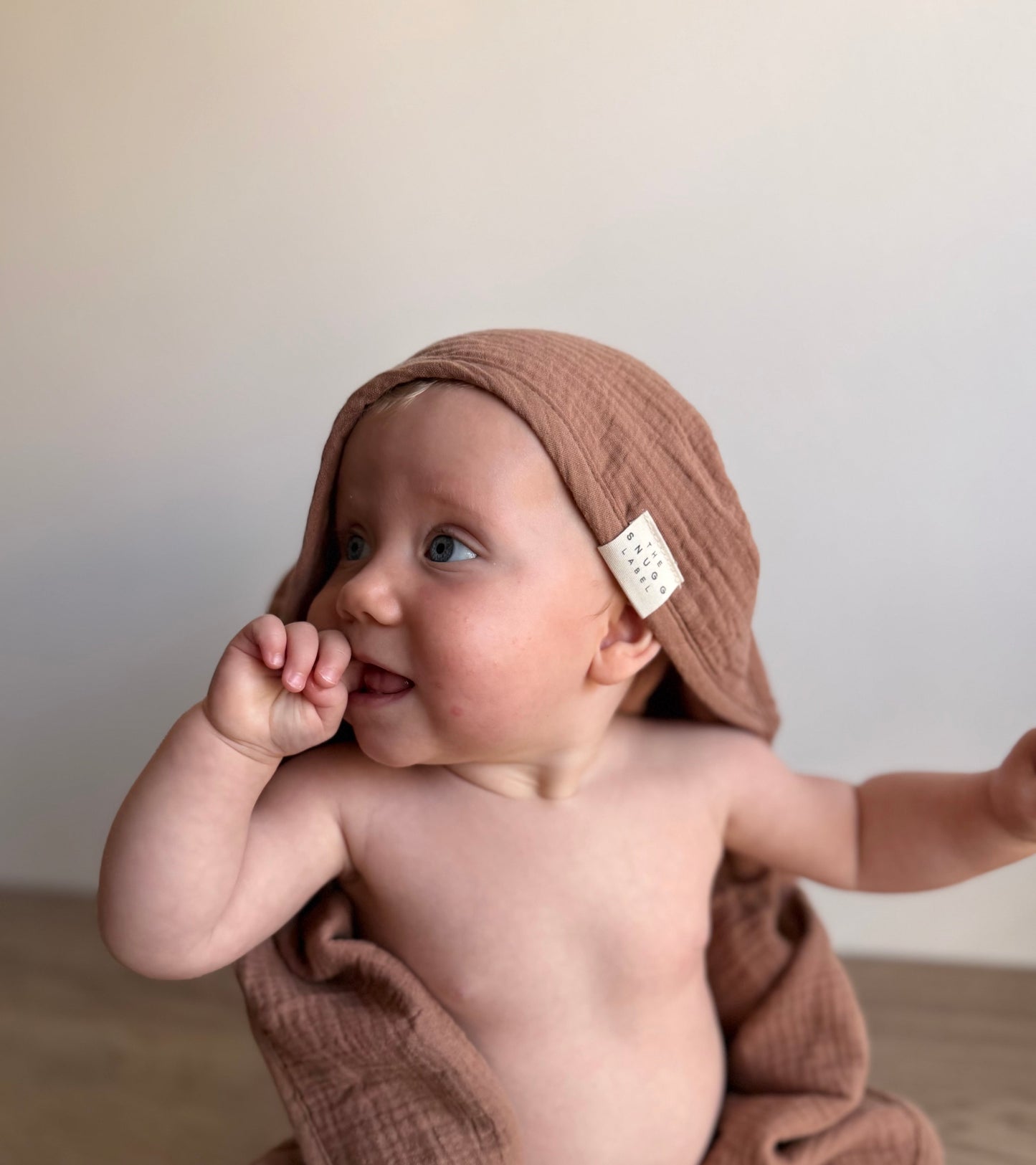 Tetra brisača s kapuco - oker