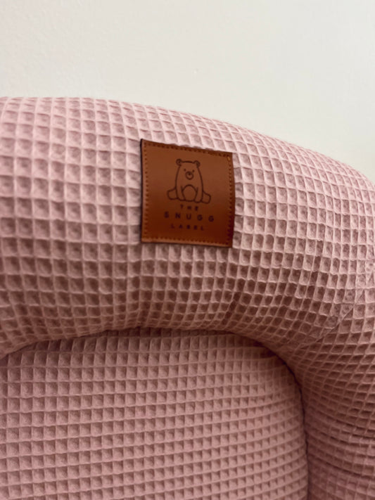 Gnezdece - vafel roza