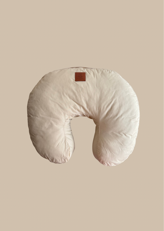 Blazina za dojenje z bež bombažno prevleko