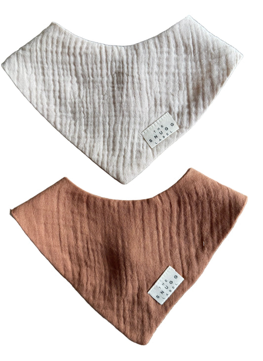 Rutica - set 2 kosov - bež in oker