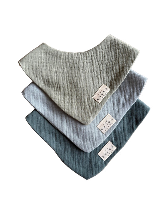 Rutica - set 3 kosov - zelena in modra