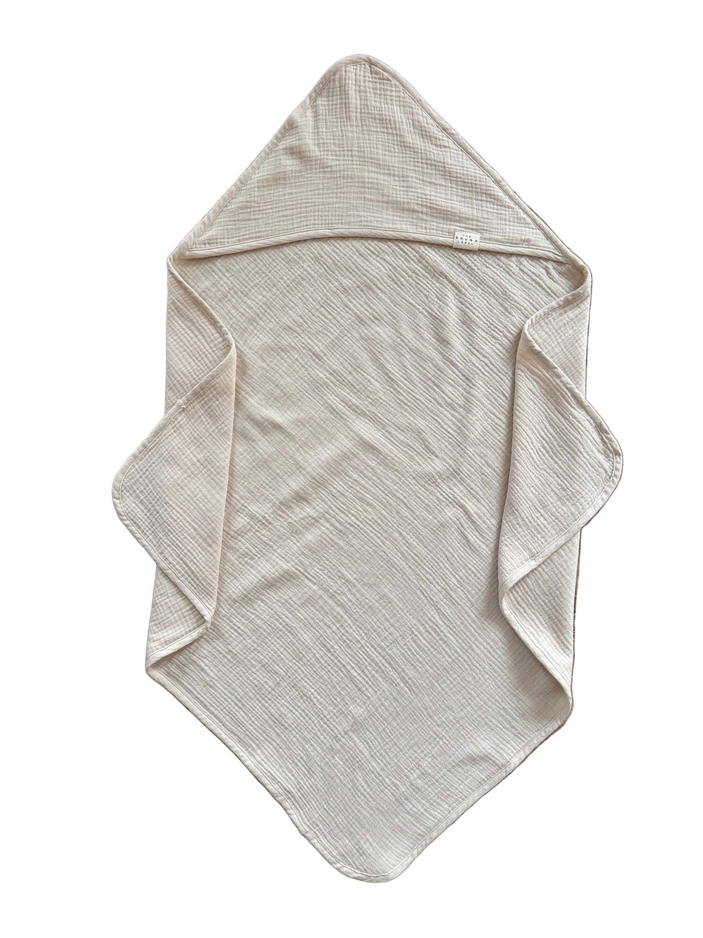 Tetra brisača s kapuco - bež