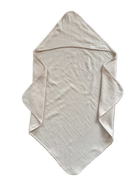 Tetra brisača s kapuco - bež