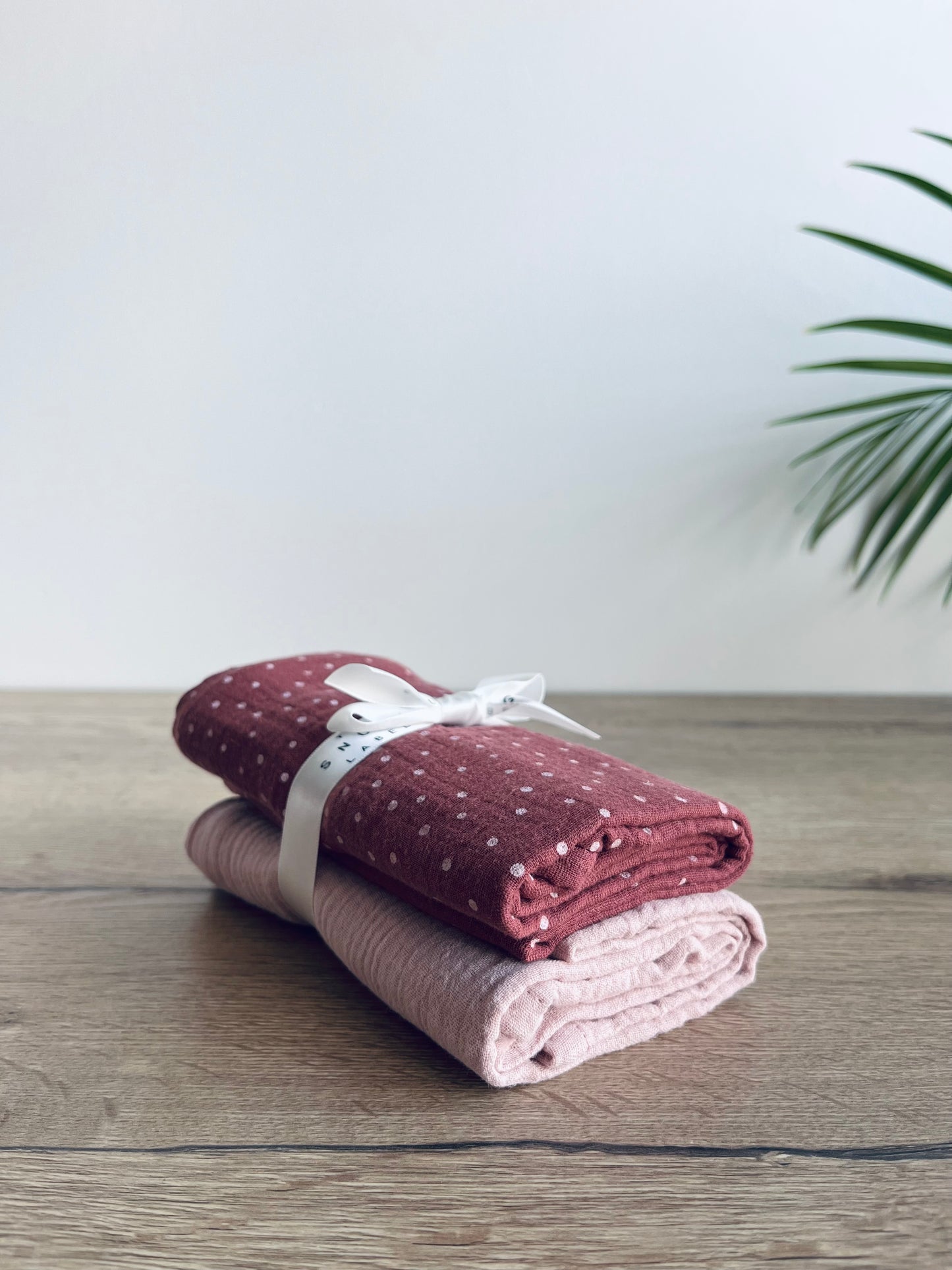 Tetra plenice - fuksija pikice + mint enobarvna