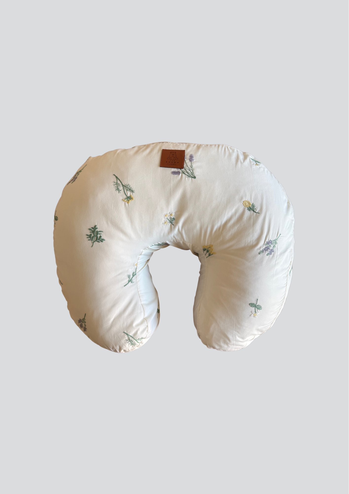 Blazina za dojenje z vezeno bombažno prevleko