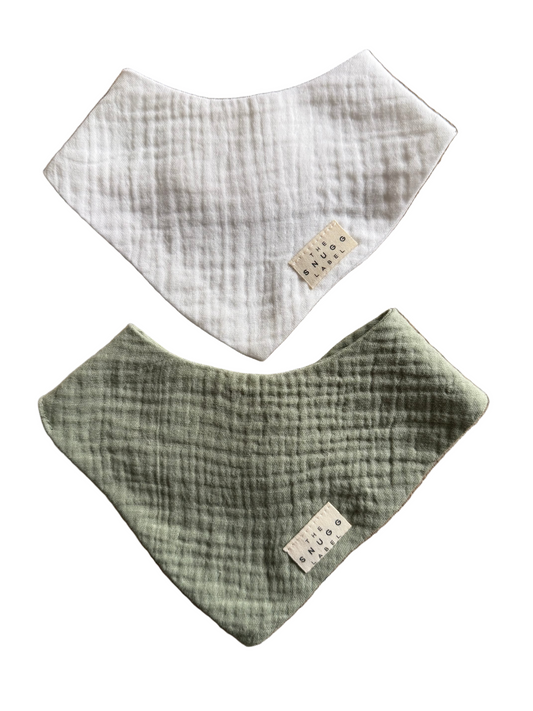 Rutica - set 2 kosov - bela in zelena